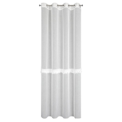 Firana Roxana biała 140x250