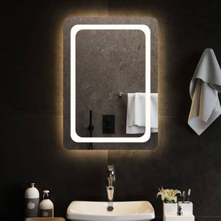 vidaXL Lustro łazienkowe z LED, 50x70 cm model standard