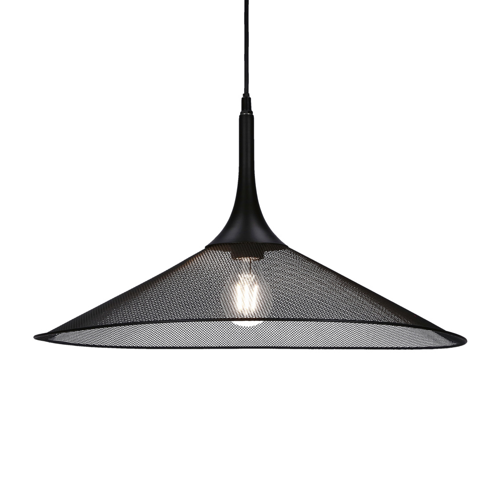 Lampa wisząca czarna 50cm Kiruna L Ledea 50101203