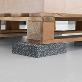 Rolka granulatu gumowego Czarny 200 x 12 x 0,8 cm Guma