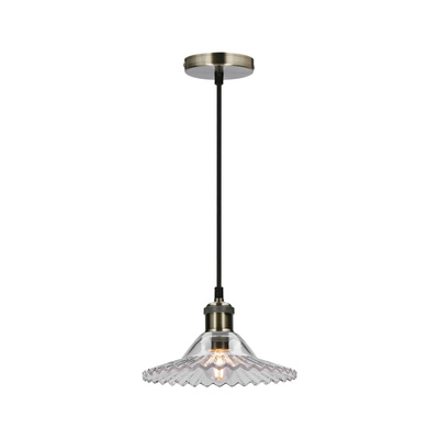 Lampa wisząca szklana 1xE27 Geneva Ledea 50101273