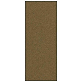 Dywanik wejściowy Brązowy i czarny 120 x 300 cm Poliamid i PVC