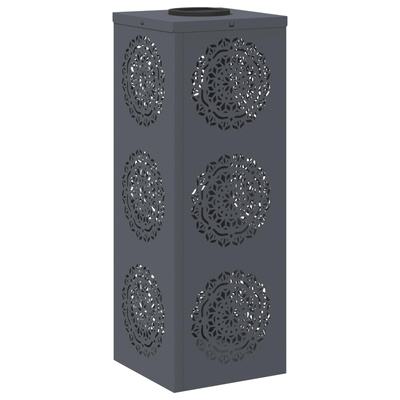Słoneczna LED lampa na ścieżkę 2 pcs Antracyt