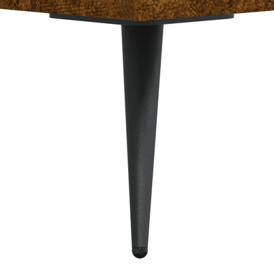 vidaXL Szafka pod TV, przydymiony dąb, 102x36x50 cm