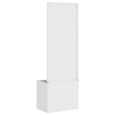 Ekran zapewniający prywatność w ogrodzie Biały 50 x 32 x 150 cm