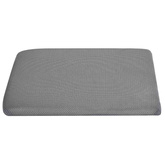 Poduszka na siedzisko Szary 39 x 38 x 8,5 cm Pianka PU