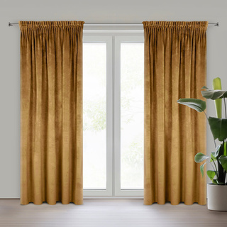 Zasłona Villa miodowa 140x270