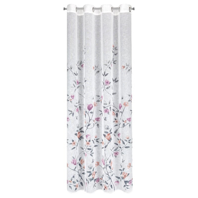 Zasłona Antea biała 140x250