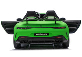 Auto Na Akumulator Mercedes GT63 AMG DKGT63 24V Cichy Silnik Matowy Zielony