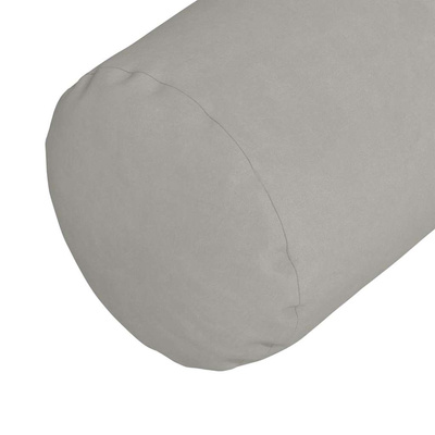 Poduszki Wałkowe 2 pcs Jasnoszary ? 25 x 70 cm