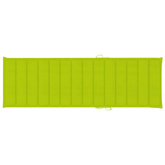 vidaXL Leżak ogrodowy ze stolikiem i poduszką, impregnowana sosna