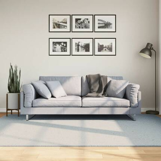 vidaXL Dywan HUARTE z krótkim włosiem, niebieski, 160x230 cm