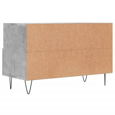 vidaXL Szafka pod TV, szarość betonu, 80x36x50 cm wariant 7