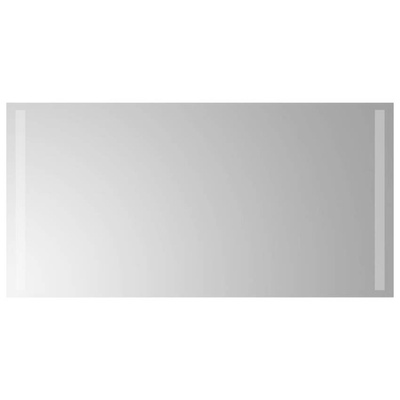 vidaXL Lustro łazienkowe z LED, 40x80 cm