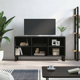 vidaXL Szafka pod TV, czarna, 103,5x30x50 cm, materiał drewnopochodny