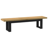 Ławka jadalniana NOAIN 160 x 41 x 45 cm Lite drewno sosnowe