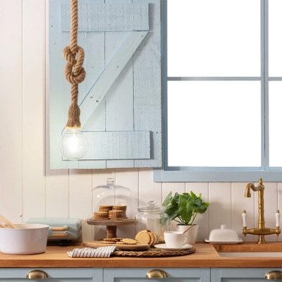 Lampa Wisząca Lina Konopna Abruzzo Boho Daria E27