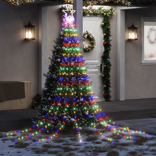 Lampki choinkowe, 320 LED, kolorowe, 375 cm