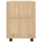 vidaXL Szafka pod TV, dąb sonoma, 102x34,5x43, materiał drewnopochodny