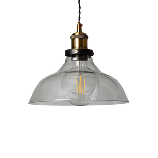 Lampa Wisząca Szklana Retro 25cm E27 Abruzzo Hinti