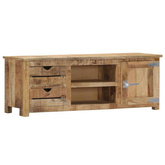 Szafka pod TV, 120 x 30 x 40 cm, lite drewno mango vidaXL