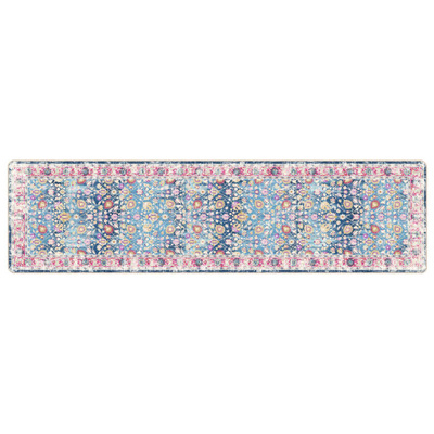 Dywan z możliwością prania, kolorowy, 80x300 cm, antypoślizgowy vidaXL