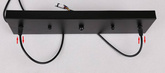 Lampa wisząca czarna/dymiona listwa 2xE27 Felis 32-00132