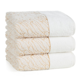 Ręcznik Nola kremowy 70x140