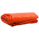 Plandeka 650g / m² pomarańczowy 4 x 4 m Płótno z powłoką PVC