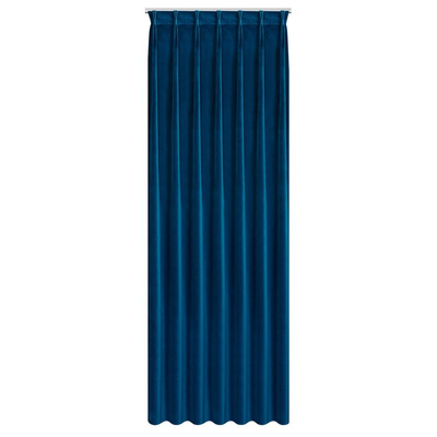 Zasłona Melanie granatowa 80x270