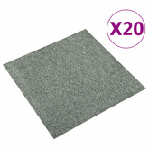 Dywan 20 pcs Zielony 50 x 50 cm 100% polipropylen
