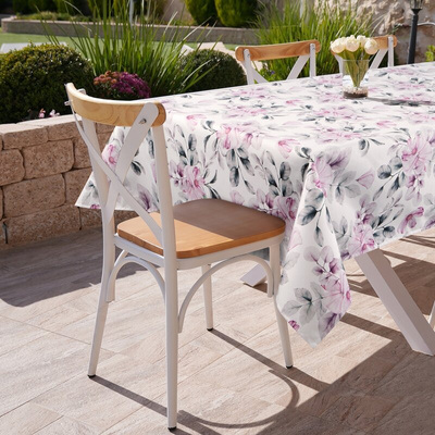 Obrus Garden biały 140x220