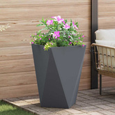 Donica Antracyt 50 x 50 x 75 cm Stal