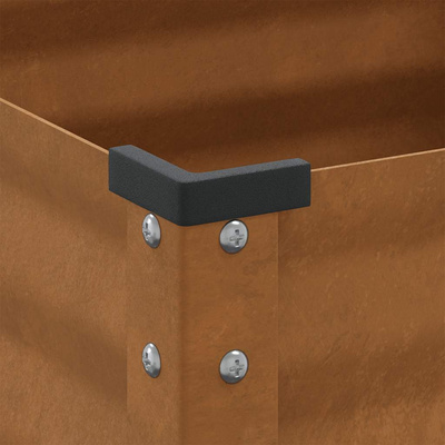 Donica ogrodowa 100x45x90 cm Stal nierdzewna