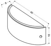 Lampa Sufitowa Candellux Fuzo 10-61195 Plafon E27 Kryształki
