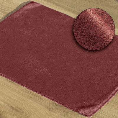 Emilio bordowy 60x90