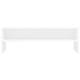 vidaXL Szafka pod TV, biała, 120x40x40 cm, materiał drewnopochodny