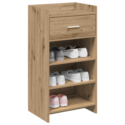 Szafka na buty 48 x 36 x 92 cm Drewno inżynieryjne Dąb artisan