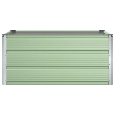 Donica Pastelowa zieleń 100 x 100 x 45 cm Stal