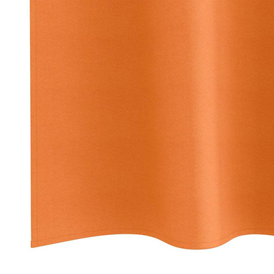 Firany blackout z kółkami 2 pcs Jasnopomarańczowy 245 x 140 cm