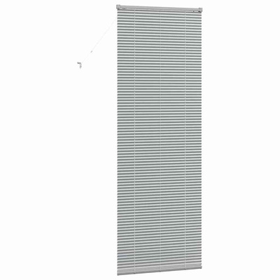 Żaluzje weneckie Srebrny 220 x 75 cm Aluminium