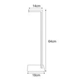 Nowoczesny stojak na papier toaletowy KS-58 PAPER STAND - KAJA HOME