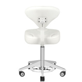 Taboret kosmetyczny Azzurro 156-F bump-up biały 122307
