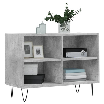 Szafka pod TV, szarość betonu, 69,5x30x50 cm vidaXL
