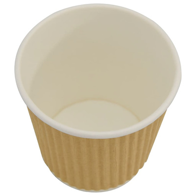 Papierowe kubki, 1000 szt., 4oz, 100ml, brązowy