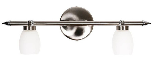 Lampa sufitowa Candellux 92-73238 Olivia listwa 2X40W G9 matowy nikiel