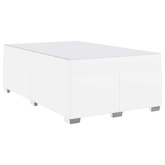 Ramka łóżka Biały 120 x 190 cm PVC