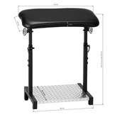 Podłokietnik do tatuażu Pro Ink 720 czarny 147804