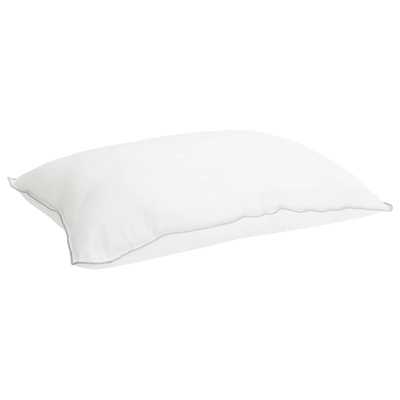 Poduszka 2 pcs Biały 60 x 80 cm Włókno bambusowe