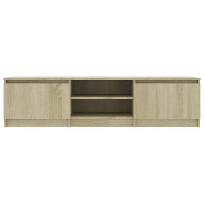 vidaXL Szafka pod TV, dąb sonoma, 140x40x35,5 cm